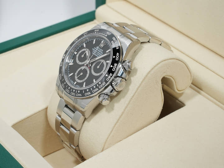 Rolex Daytona Ref. 126500LN Stainless Steel Black Dial Unused 3b2tqzkh