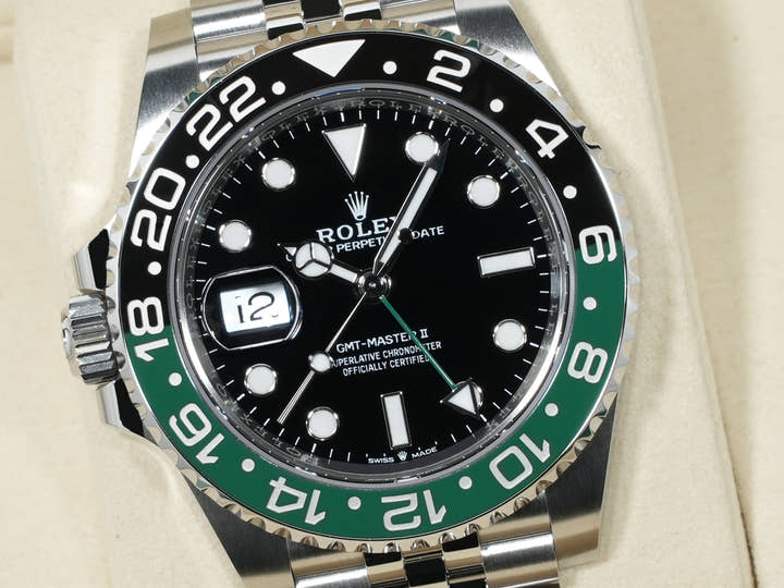ロレックス GMTマスターII Ref.126720VTNR ステンレススチール ブラック文字盤 ジュビリーブレスレット 未使用 smm7bsf2