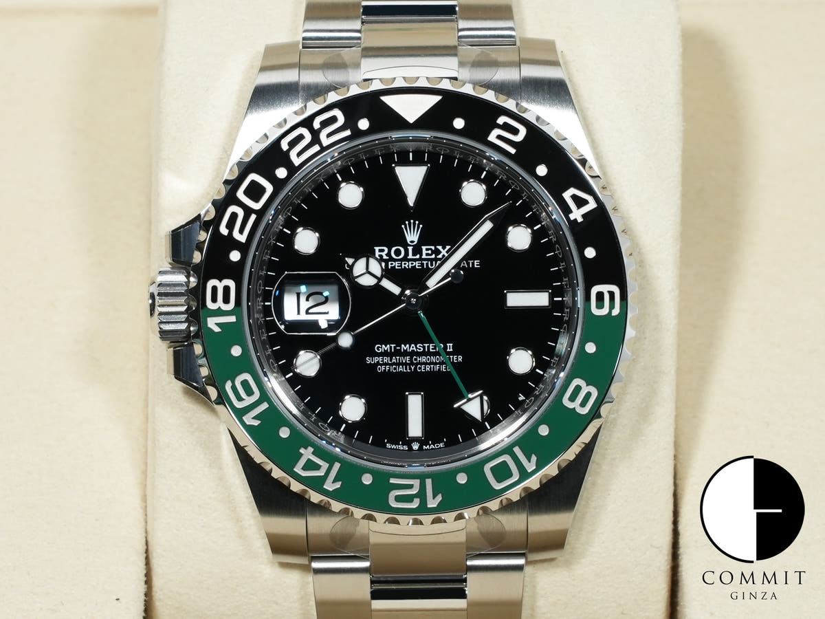 ロレックス GMTマスターII Ref.126720VTNR ステンレススチール ブラック文字盤 オイスターブレスレット 未使用 9eop4hw4