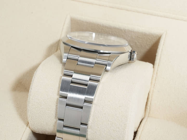 ロレックス エクスプローラー36 Ref.124270 ステンレススチール ブラック文字盤 オイスターブレスレット 美中古 uhcqi84e