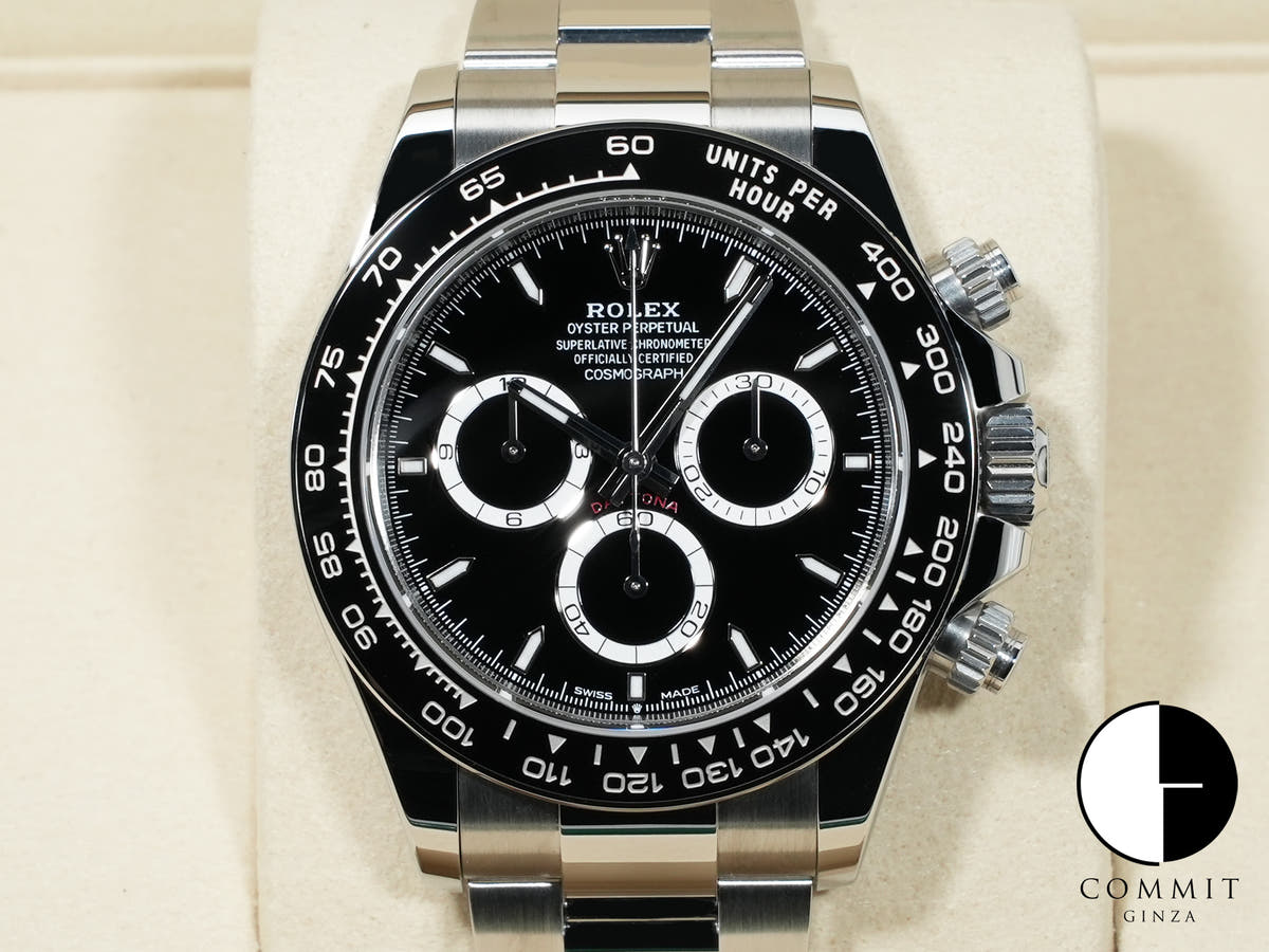 Rolex Daytona Ref. 126500LN Stainless Steel Black Dial Unused qo8y9iwa