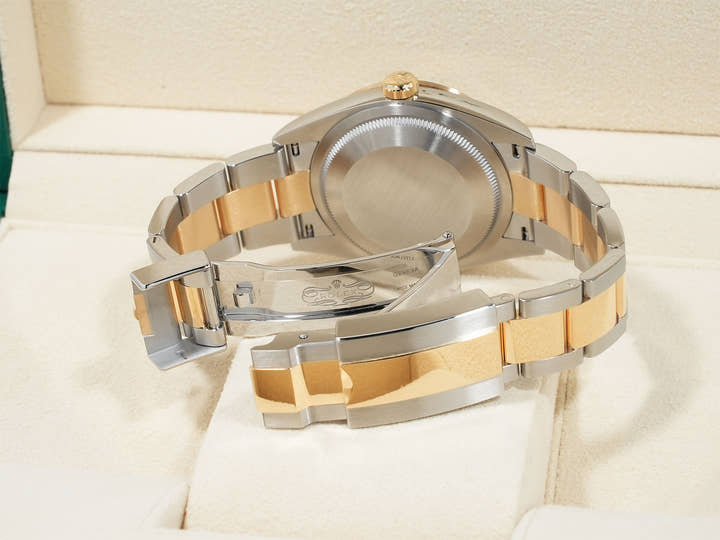 ロレックス エクスプローラー36 Ref.124273 ステンレススチール/イエローゴールド ブラック文字盤 オイスターブレスレット 極美品 udgwgkap