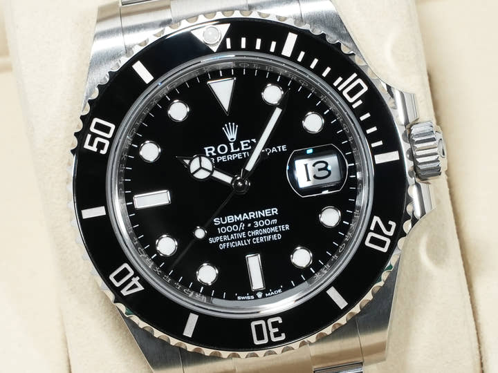 Rolex Submariner Date Ref. 126610LN Stainless Steel Black Dial Unused ck7g6u5b