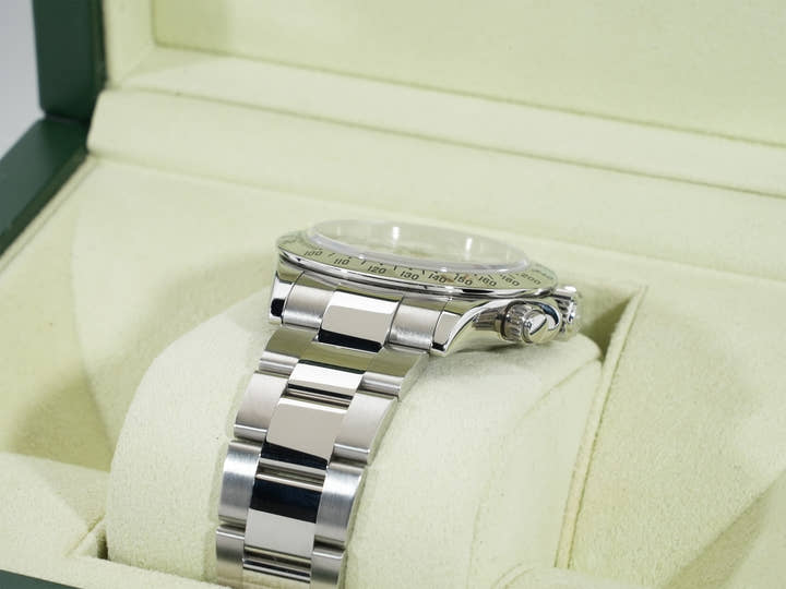 Pre-owned Rolex Daytona Ref. 116520 Stainless Steel White Dial d9uy8nzk