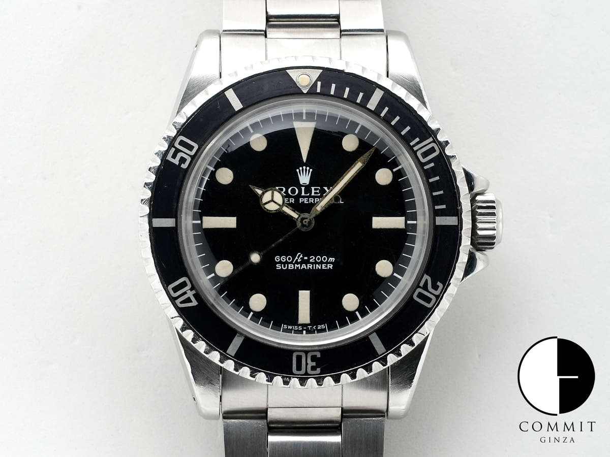 Pre-owned Rolex Submariner Ref. 5513 Stainless Steel Black Dial yai2ea3f