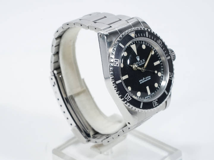 Pre-owned Rolex Submariner Ref. 5513 Stainless Steel Black Dial yai2ea3f