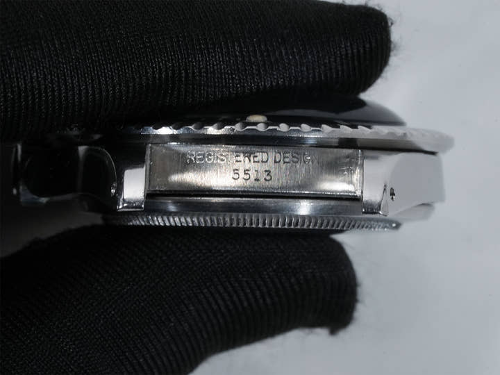 Pre-owned Rolex Submariner Ref. 5513 Stainless Steel Black Dial yai2ea3f