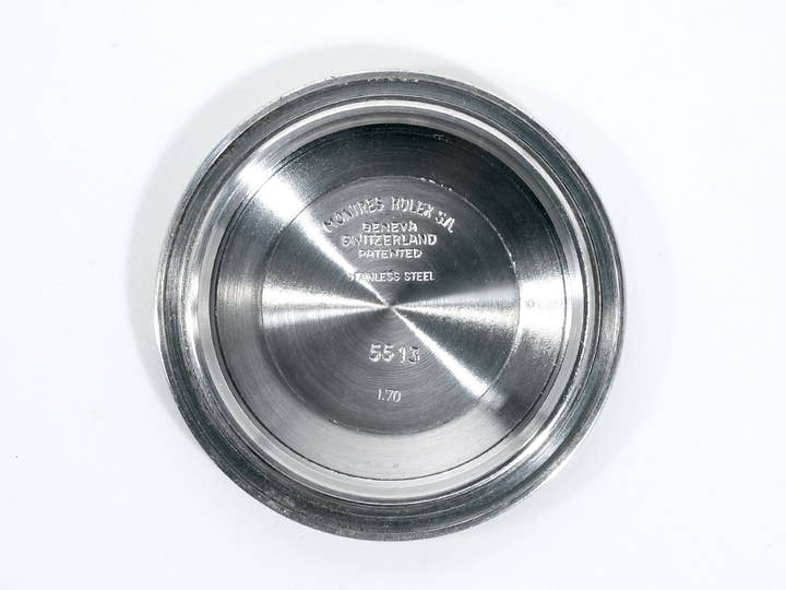 Pre-owned Rolex Submariner Ref. 5513 Stainless Steel Black Dial yai2ea3f