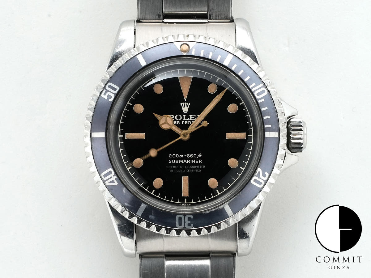 Pre-owned Rolex Submariner Ref. 5512 Stainless Steel Black Dial 4vq8e6kq