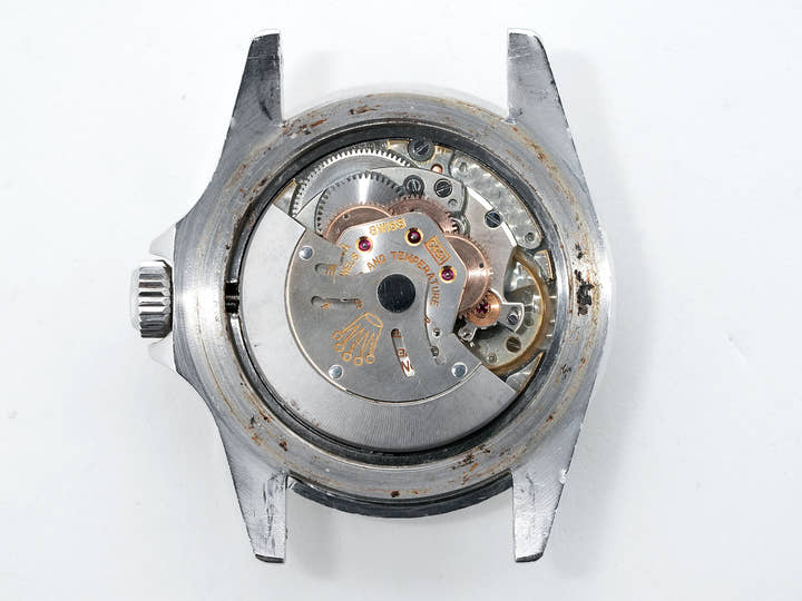 Pre-owned Rolex Submariner Ref. 5512 Stainless Steel Black Dial 4vq8e6kq