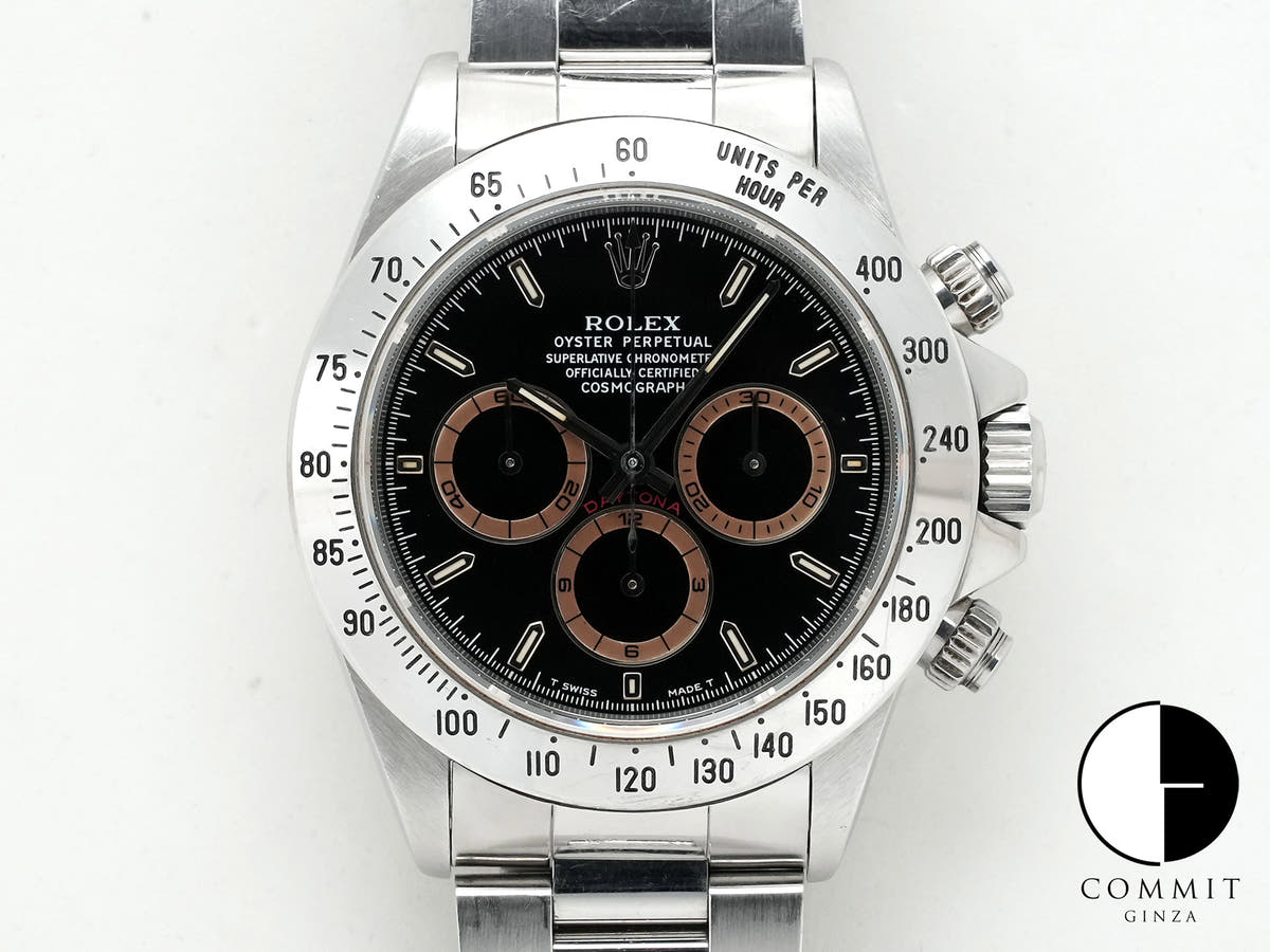 Rolex Daytona El Primero Ref. 16520 Stainless Steel Black Dial Pre-owned j8287cwj