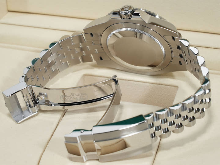 ロレックス GMTマスターII Ref.126710GRNR ステンレススチール ブラック文字盤 ジュビリーブレスレット 未使用 t8ufttaq