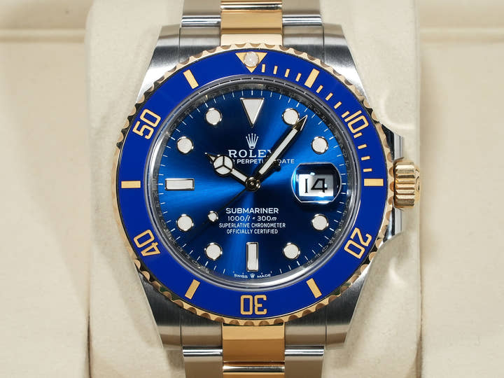 ロレックス サブマリーナー デイト Ref.126613LB ステンレススチール/イエローゴールド ブルー文字盤 未使用 px3oe6es