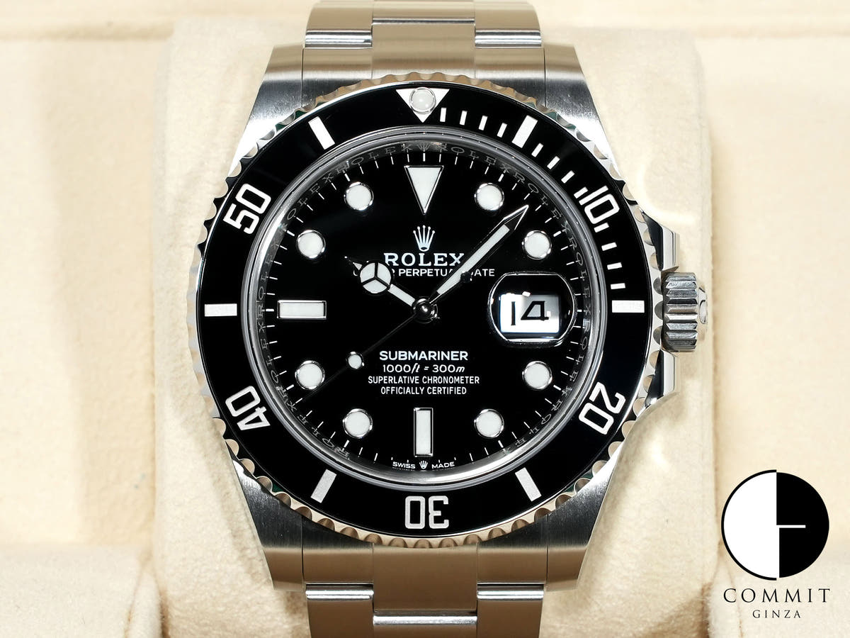 Rolex Submariner Date Ref. 126610LN Stainless Steel Black Dial Unused 49aqq933