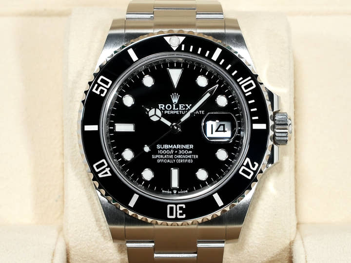 Rolex Submariner Date Ref. 126610LN Stainless Steel Black Dial Unused 49aqq933