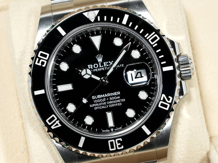 Rolex Submariner Date Ref. 126610LN Stainless Steel Black Dial Unused 49aqq933