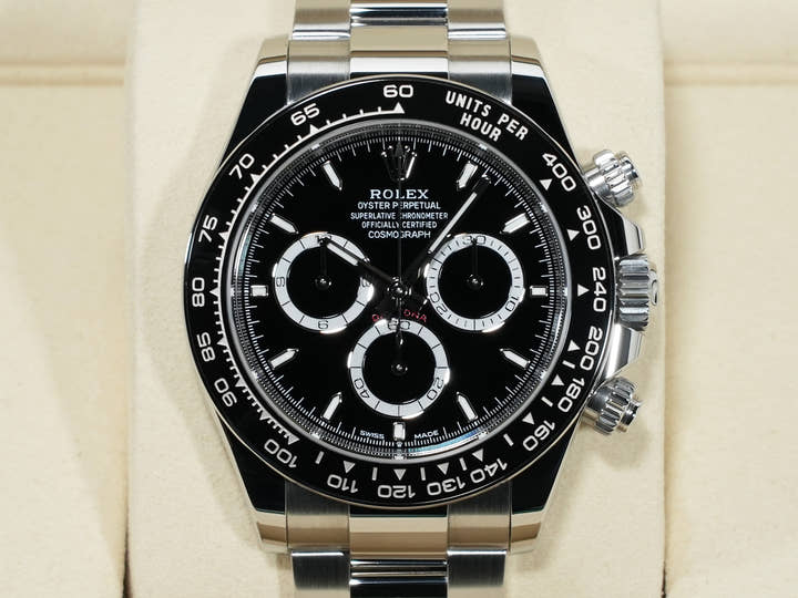 ロレックス デイトナ Ref.126500LN ステンレススチール ブラック文字盤 美中古 ocj5hmqp