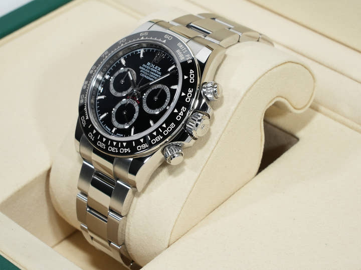 ロレックス デイトナ Ref.126500LN ステンレススチール ブラック文字盤 美中古 ocj5hmqp