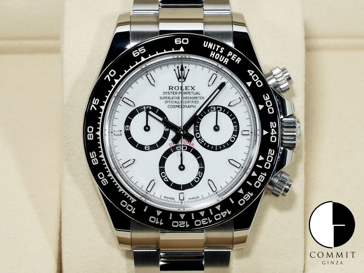 ロレックス デイトナ Ref.126500LN ステンレススチール ホワイト文字盤 未使用 k7edf88k