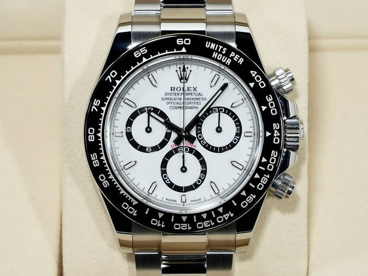 ロレックス デイトナ Ref.126500LN ステンレススチール ホワイト文字盤 未使用 k7edf88k