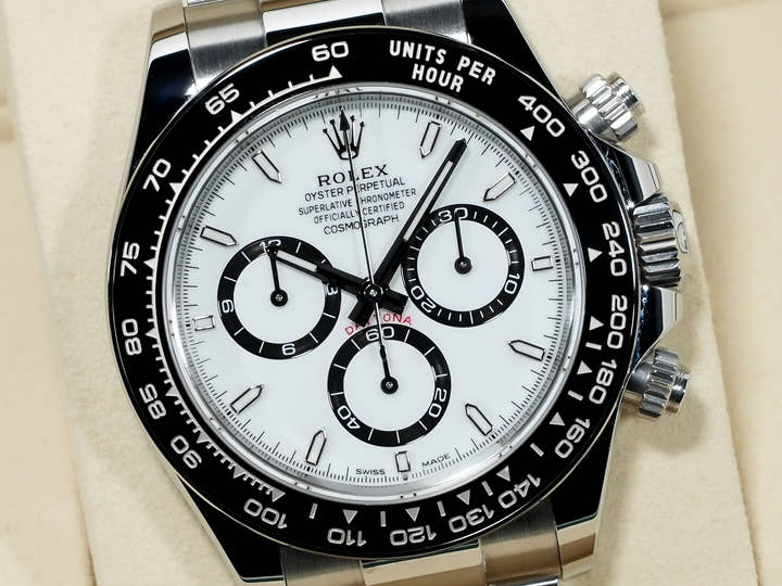 ロレックス デイトナ Ref.126500LN ステンレススチール ホワイト文字盤 未使用 k7edf88k