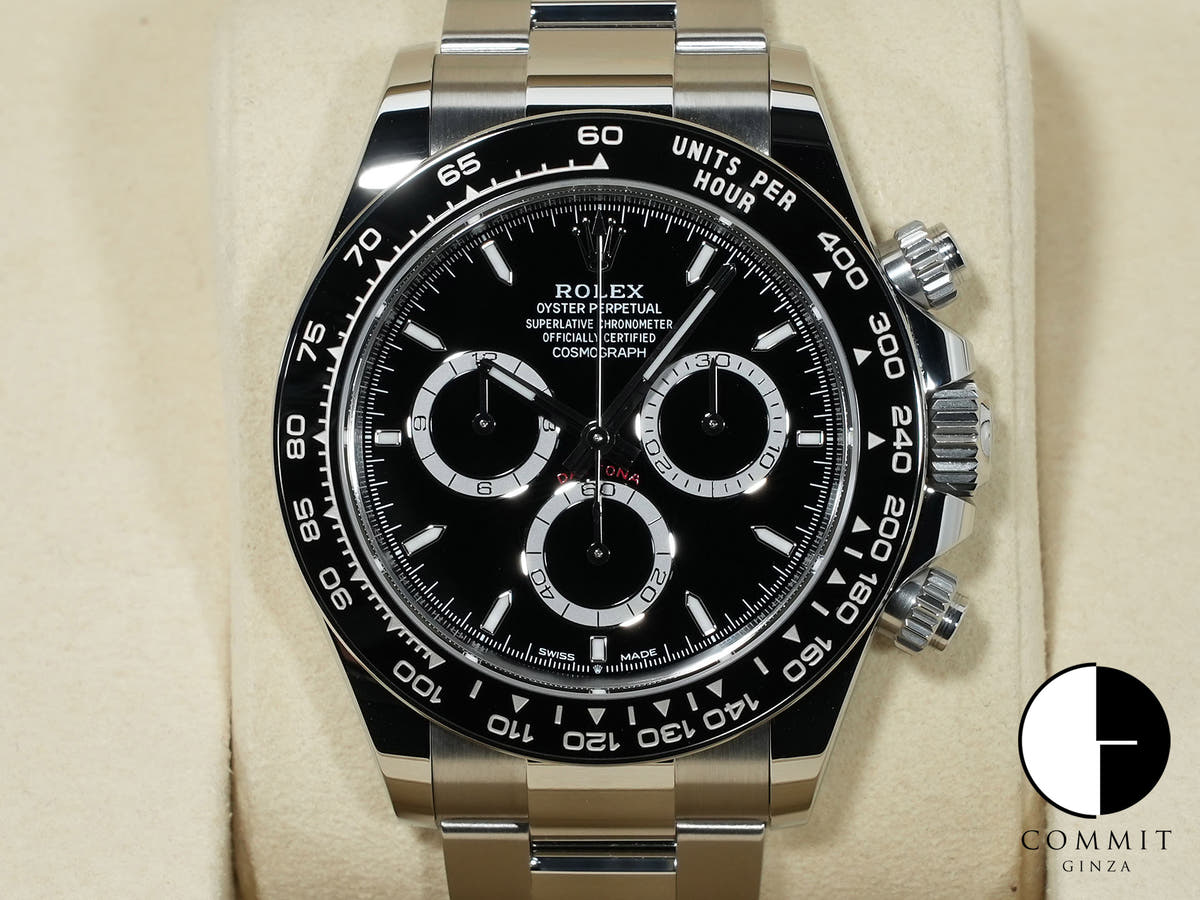 Rolex Daytona Ref. 126500LN Stainless Steel Black Dial Unused reuhs4vq