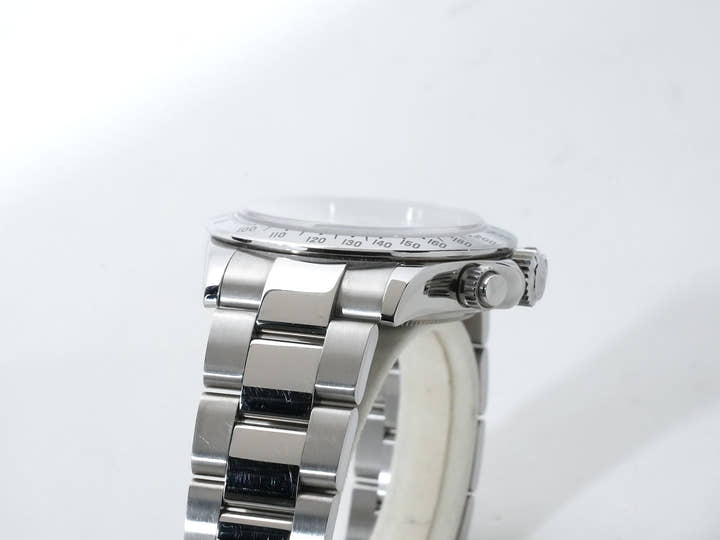 Pre-owned Rolex Daytona Ref. 116520 Stainless Steel White Dial bu9x9x7z