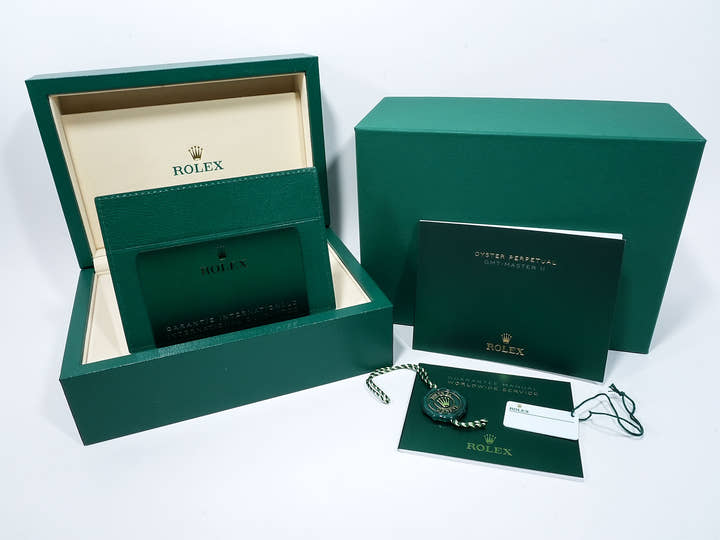 ロレックス GMTマスターII Ref.126710BLRO ステンレススチール ブラック文字盤 ジュビリーブレスレット 未使用 44teoaat