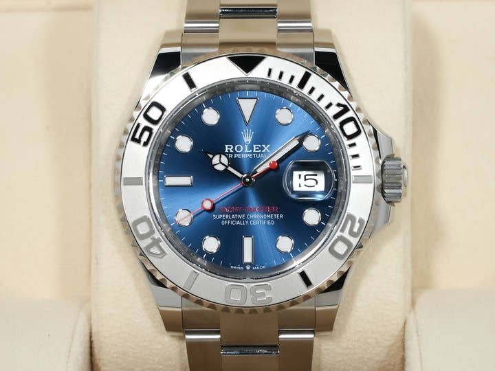 ロレックス ヨットマスター40 Ref.126622 ステンレススチール/プラチナ ブライトブルー文字盤 美品 yzro9e8o