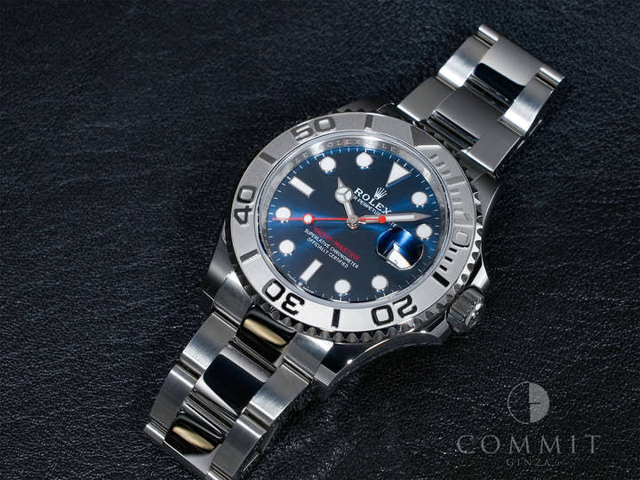 ロレックス ヨットマスター40 Ref.126622 ステンレススチール/プラチナ ブライトブルー文字盤 美品 yzro9e8o