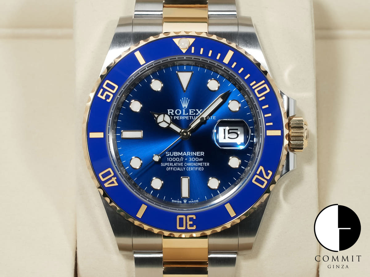 ロレックス サブマリーナー デイト Ref.126613LB ステンレススチール/イエローゴールド ブルー文字盤 未使用 rfda3yf2