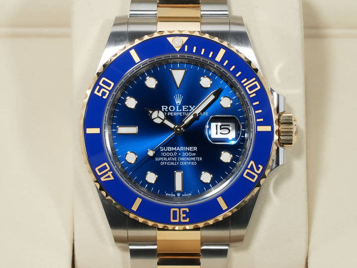ロレックス サブマリーナー デイト Ref.126613LB ステンレススチール/イエローゴールド ブルー文字盤 未使用 rfda3yf2