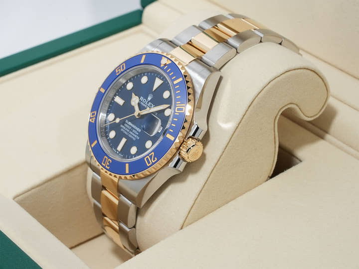 ロレックス サブマリーナー デイト Ref.126613LB ステンレススチール/イエローゴールド ブルー文字盤 未使用 rfda3yf2