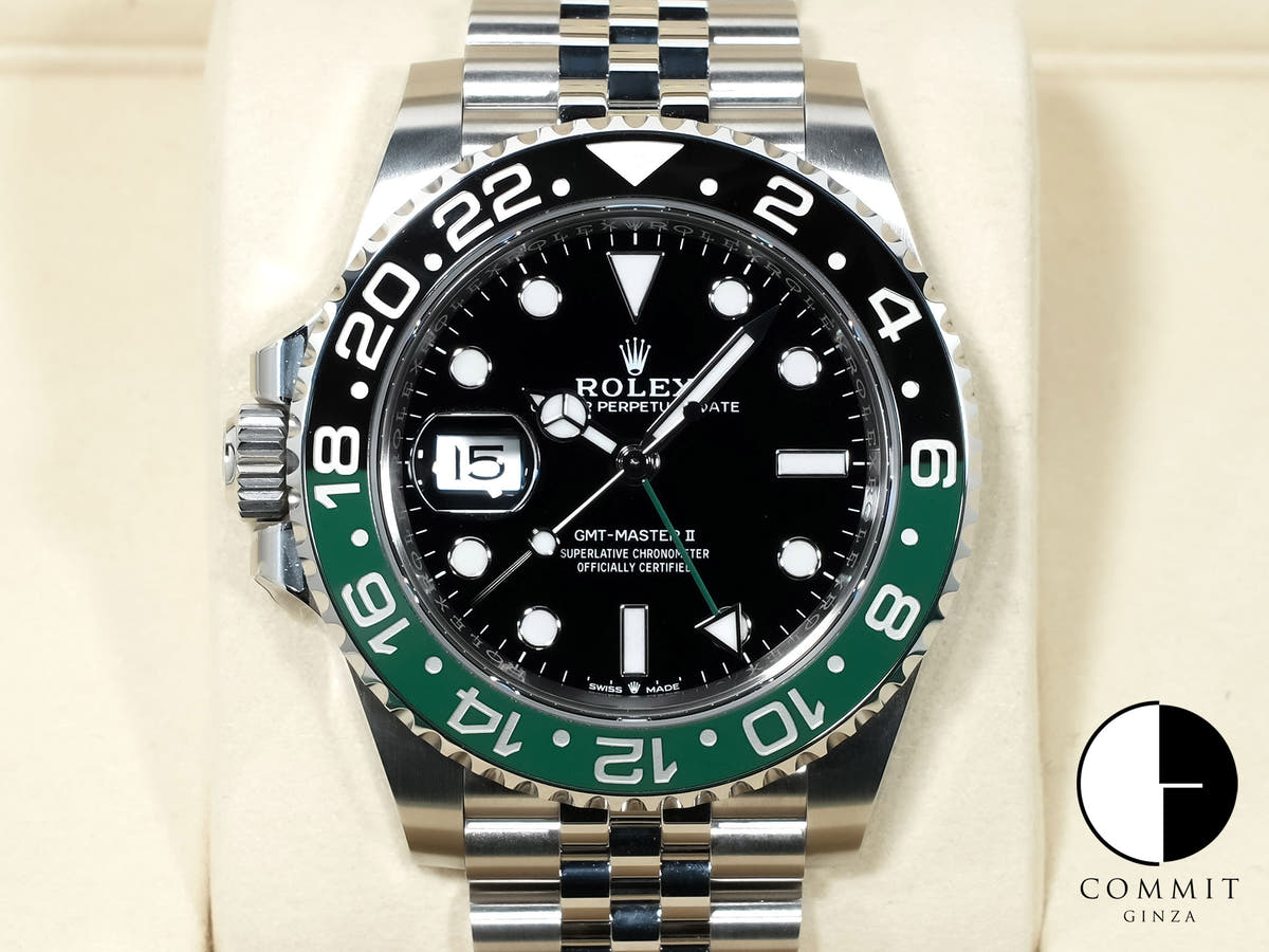 ロレックス GMTマスターII Ref.126720VTNR ステンレススチール ブラック文字盤 ジュビリーブレスレット 未使用 e5x4ehm9