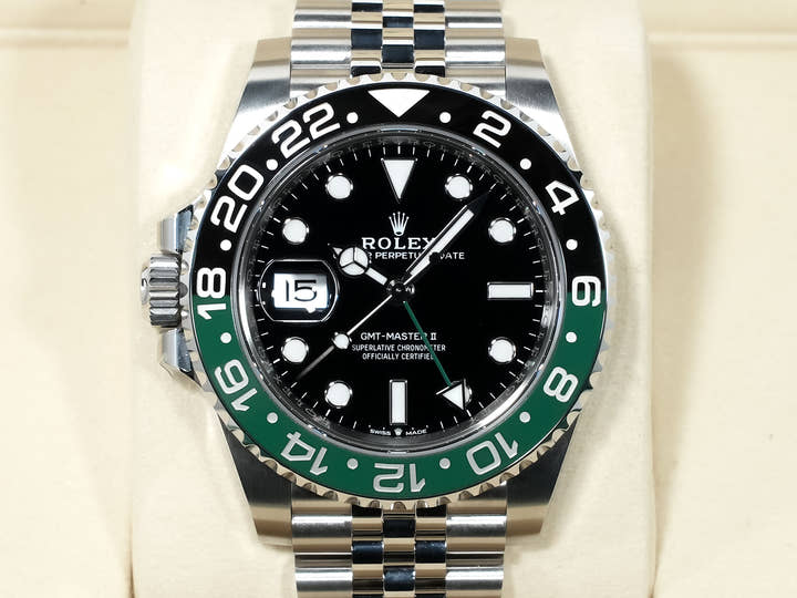 ロレックス GMTマスターII Ref.126720VTNR ステンレススチール ブラック文字盤 ジュビリーブレスレット 未使用 e5x4ehm9