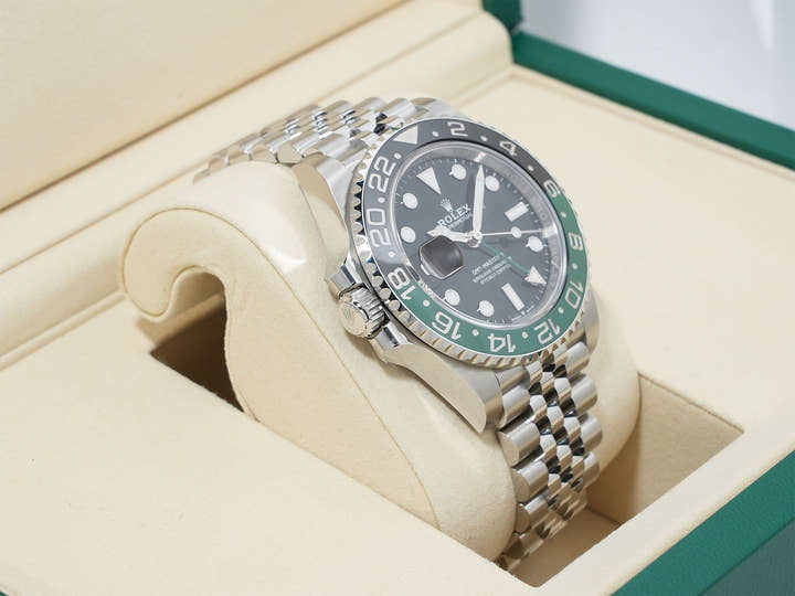 ロレックス GMTマスターII Ref.126720VTNR ステンレススチール ブラック文字盤 ジュビリーブレスレット 未使用 e5x4ehm9