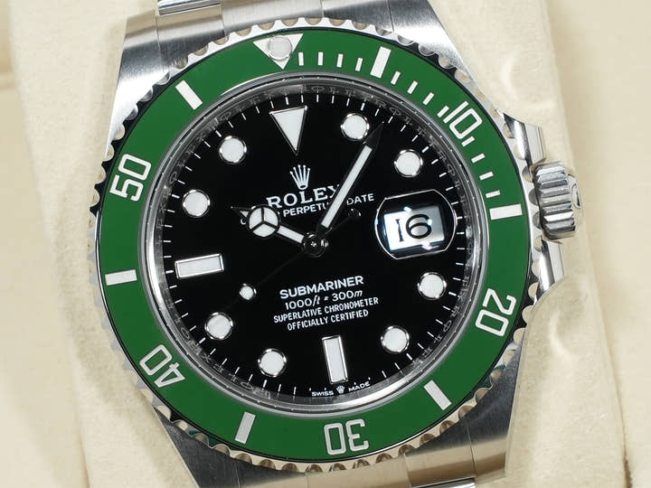 ロレックス サブマリーナー デイト Ref.126610LV ステンレススチール ブラック文字盤 未使用 yi2rnxru