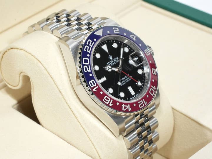 ロレックス GMTマスターII Ref.126710BLRO ステンレススチール ブラック文字盤 ジュビリーブレスレット 未使用 4wm5ss7y