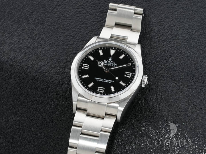 ロレックス エクスプローラーI Ref.114270 ステンレススチール ブラック文字盤 オイスターブレスレット 極美品 vstxce97