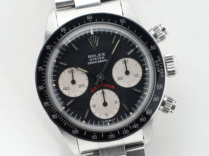 ロレックス デイトナ Ref.6263 ステンレススチール ブラック文字盤 中古 tfmtiuj9