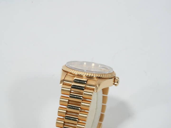 ロレックス デイデイト36 Ref.18238A イエローゴールド シャンパンx10Pダイヤ文字盤 中古 oerwjhrn