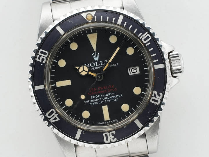 ロレックス シードゥエラー Ref.1665 ステンレススチール ブラック文字盤 中古 woony2z6
