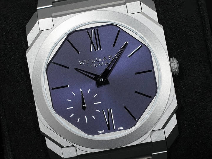 ブルガリ オクト フィニッシモ Ref.103766 チタン ブルー文字盤 美品 8nffjbh9