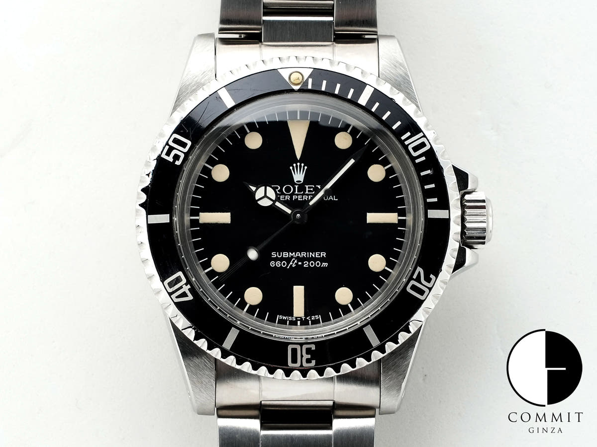 ロレックス サブマリーナー Ref.5513 ステンレススチール ブラック文字盤 中古 dajsza7m
