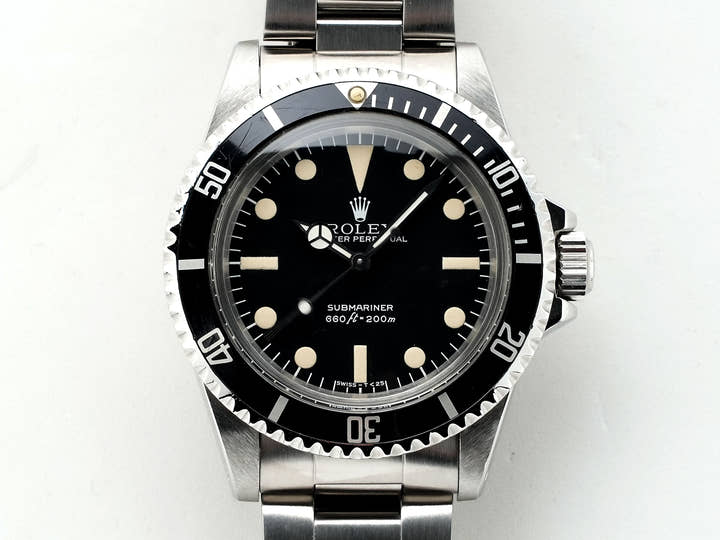 ロレックス サブマリーナー Ref.5513 ステンレススチール ブラック文字盤 中古 dajsza7m