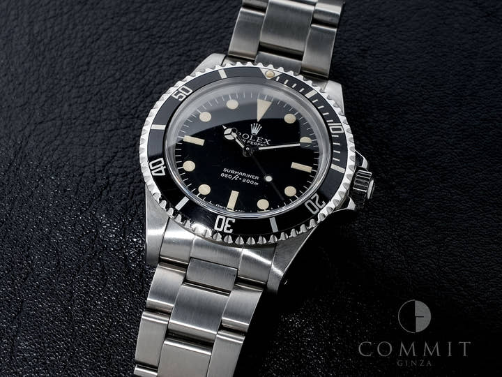 ロレックス サブマリーナー Ref.5513 ステンレススチール ブラック文字盤 中古 dajsza7m