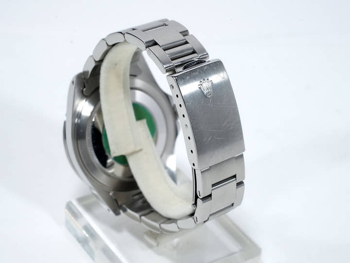 ロレックス エクスプローラーII Ref.16570 ステンレススチール ホワイト文字盤 オイスターブレスレット 中古 22qp9kjn