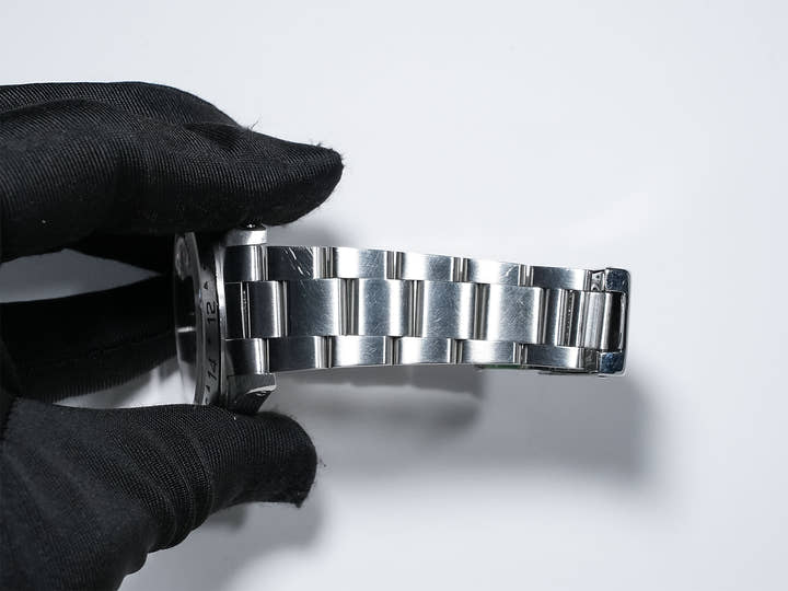 ロレックス エクスプローラーII Ref.16570 ステンレススチール ホワイト文字盤 オイスターブレスレット 中古 22qp9kjn