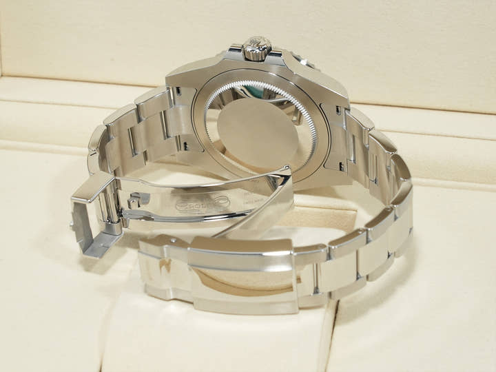 Rolex GMT-Master II Ref. 126710BLNR Stainless Steel Black Dial Oyster Bracelet Unused pkm5i2dg