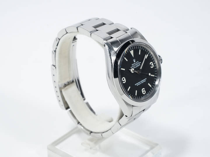 ロレックス エクスプローラーI Ref.1016 ステンレススチール ブラック文字盤 中古 64s85776